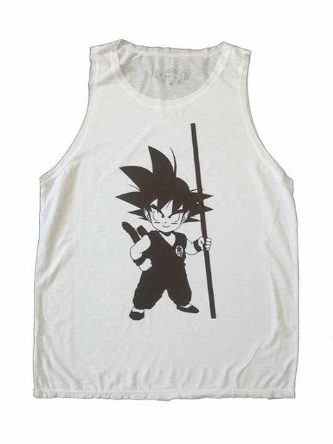 Goku clásico blanca