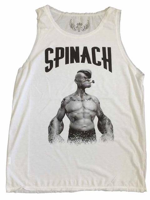 Popeye Spinach 2 blanca