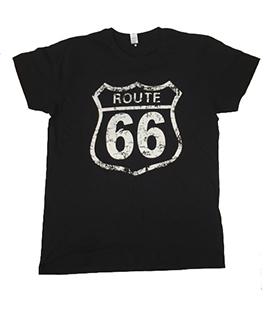 Route 66 logo negra