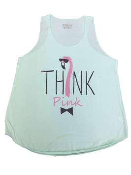 Think Pink turquesa